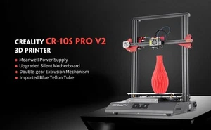 Creality CR-10S Pro V2 3D Printer with magnetic bed, BL Touch, 300mmx300mmx400mm - Zdjęcie 1 z 14
