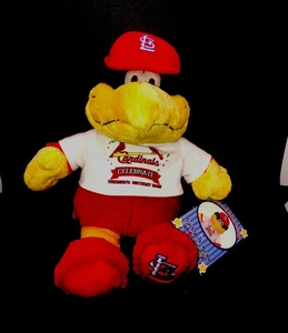 "Fredbird Cardinals Build a Bear St Louis MLB 13"" Peluche Cumpleaños Bash" - Imagen 1 de 22