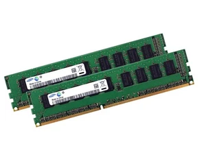 Samsung 16Gb 2x 8GB DDR3 1333MHz DIMM Ram Speicher Desktop PC PC-10600 240Pin  - Bild 1 von 1