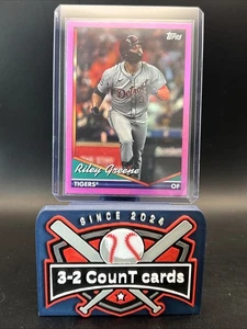 2024 Topps Archives - 1994 Topps Riley Greene #206 Pink Foilboard - Picture 1 of 2