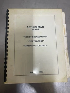 Action Man Miami 1997 Roller Extreme + Gyro Copter Commercial Shooting Script - Picture 1 of 8