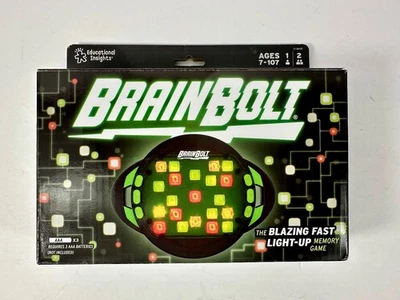 Brain Bolt Educational Insights Blazing Fast Light Up Memory Novo em folha - Imagem 1 de 2