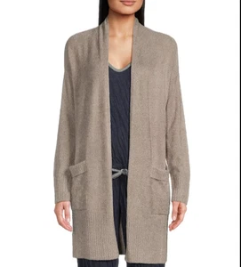 Barefoot Dreams Sweater Womens XS CozyChic Lite Open Front Cardigan Pockets - Picture 1 of 12