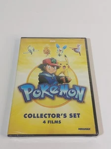 Pokemon Collector's Set 4 Films DVD Sealed - Picture 1 of 2