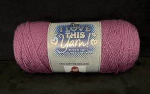 I Love This Yarn HOT ORCHID #111, lila, 7 Unzen Hobby Lobby - Bild 1 von 5