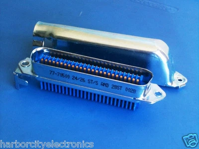 77-70500 CINCH PLUG 50 POSITION Density Miniature Ribbon IDC 0.085" 2.16mm - Image 1 of 4