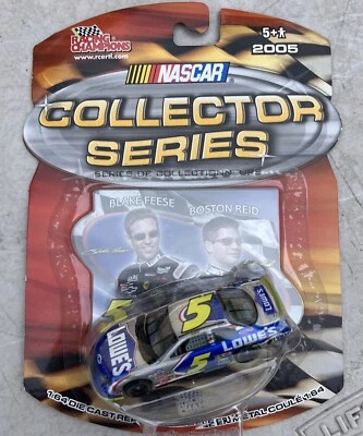 NASCAR Collector Series 2005 Blake Geese Boston Reid 1:64 Racing Champions Lowes - Image 1 of 4