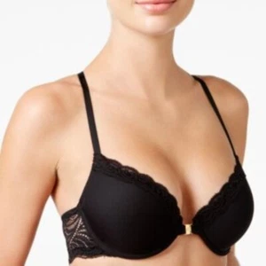 Natori Federn BH vorne schließen vorne 32DD schwarz - Bild 1 von 2
