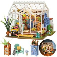 Rolife Dreamy Garden House DIY Dollhouse 3D Wooden Puzzle Decor Adult Xmas Gift