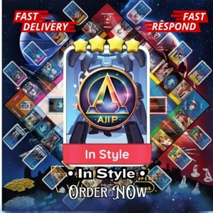 In Style 4 Stars Sticker - Star Wars Album Set 18 ⚡⚡ fast delivery ⚡⚡ - Picture 1 of 1