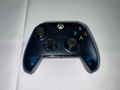 PDP Wired Controller for Xbox One & PC - Clear Blue - No Cable - Image 1 of 2