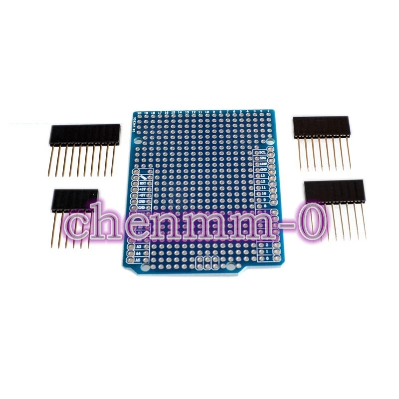 Placa de expansión de PCB prototipo de 1 pieza con cuatro barras de pasador largo para UNO #YT Foto 1 de 1