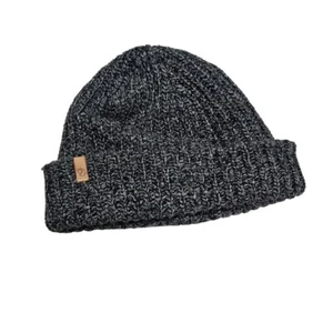 Fjallraven Övik Mélange Beanie Gray Knit Hat 100% Acrylic One Size Fits All - Picture 1 of 5