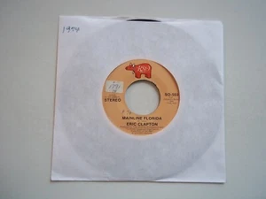 ERIC CLAPTON Mainline Florida / Willie And The Hand Jive 45 RPM 7" Record 1974 - Picture 1 of 6