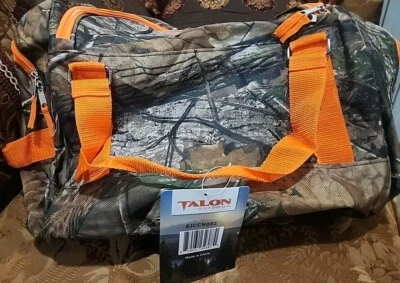 Talon Blaze & Camo Collection Hunters Duffle Bag Safety Orange 20"x12"x11" NWT - Image 1 of 3