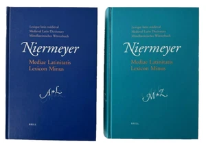 Niermeyer Mediae Latinitatis Lexicon Minus(2 Vols):Lexique Latin Médiéval *MINT* - Picture 1 of 4