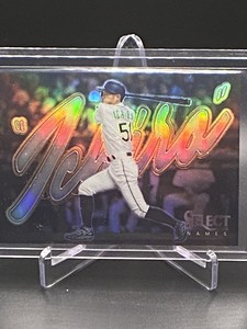 2023 Panini Select Baseball Select Names Ichiro Suzuki SN5 Case Hit SSP Mariners