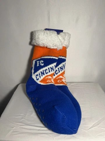 Foco MLB Cincinnati Cozy Socks, Women's Size 6-10, Multi NEW MSRP $14.99 Cover