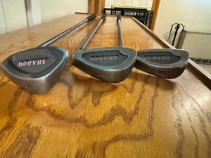 QTY.3 Mitsushiba Shadow Golf Clubs (P, 9, 8) Iron Right Handed RH; Graphite - Picture 1 of 16