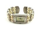 Quartz WATCH BRACELET By Pastel &amp; Roner Watch Faux Pearls Stainless Steel