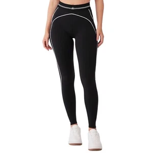 Legging Alo Yoga Aerógrafo Cintura Alta Corazón Golpe Negro/Blanco S - Imagen 1 de 12