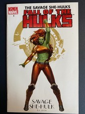 Fall of the Hulks: The Savage She-Hulks #1 VF-Near Mint Rare Variant