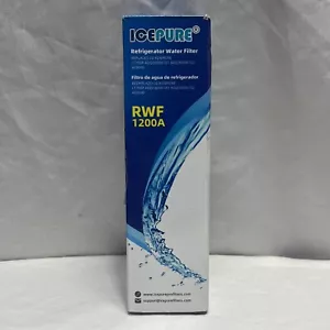 Filtro acqua frigorifero ICE PURE RWF1200A filtro di ricambio NUOVO, sigillato - Foto 1 di 12