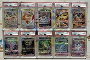 PSA 10 Terastal Festival Eevee Evolution SAR Set Pokemon Card Not consecutive - Picture 1 of 22