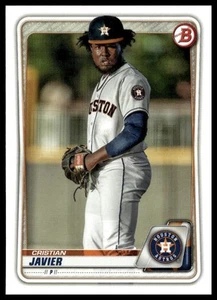 2020 Bowman #BP-56 Cristian Javier Prospects Houston Astros - Picture 1 of 2