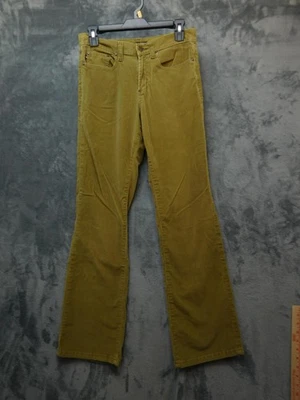 Polo Jeans Company Ralph Lauren 裤子女式 2 绿色灯芯绒靴型休闲 — 第 1/4 张图片