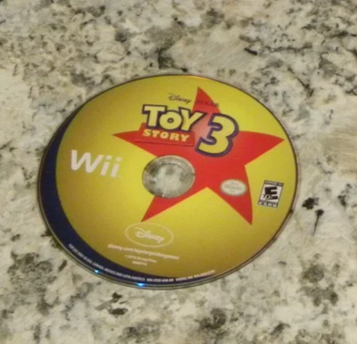 Toy Story 3 Pixar Disney Nintendo Wii 2010 SIN DISCO MANUAL SOLAMENTE Probado Foto 1 de 2