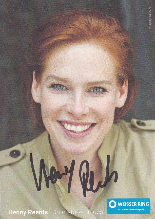 Henny REENTS - dt. Schauspielerin, Original-Autogramm! - Bild 1 von 1