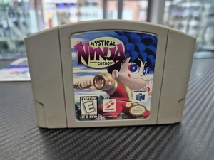 Mystical Ninja Starring Goemon Nintendo 64 nur Kart (NTSC VERION) schnelle Lieferung - Bild 1 von 6