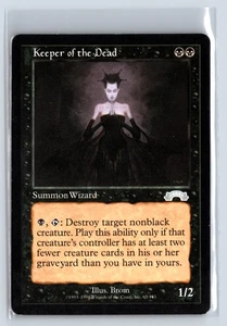 (2X) Keeper of the Dead Exodus Uncommon – MTG Magic the Gathering Card - Picture 1 of 7