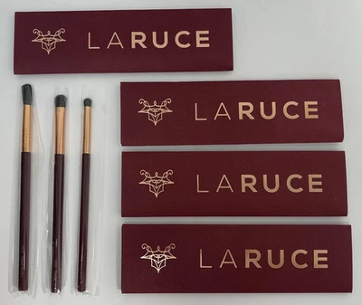 NUEVO Lote de 4 Juegos de 3 Edición Especial. Pinceles de maquillaje de ojos Laruce (12 pinceles en total) Foto 1 de 4