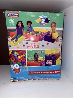 Centro inflável de espuma Little Tikes Play - Imagem 1 de 3
