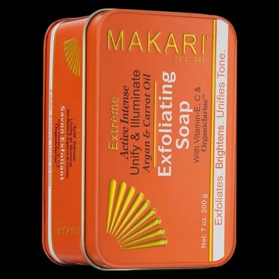 Jabón exfoliante intenso de aceite de argán y zanahoria MAKARI Extreme Active (7 oz) |...  Foto 1 de 4