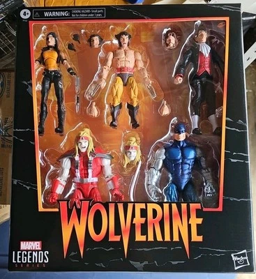 Marvel Legends Wolverine Paquete de 5 Exclusivo de Amazon Nuevo Precintado Envío Rápido  Foto 1 de 3
