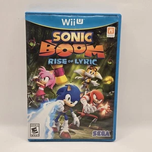 Sonic Boom Rise Of Lyric Wii U Nintendo KOMPLETT mit Handbuch CIB funktionstüchtig - Bild 1 von 5