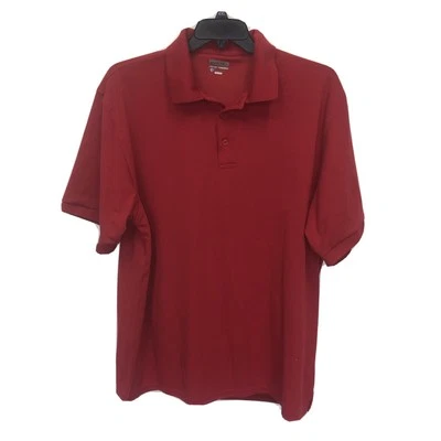 Zorrel Polo Shirt Mens 3XL Red Short Sleeve Cotton Blend - Image 1 of 4