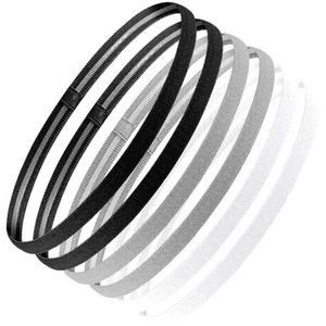 Haarband 6 Stück Frauen, Elastische Haarband Jungs Haarband Sport Haarband Ju... - Bild 1 von 10