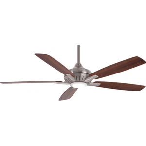 Minka-Aire TER-F1001-BN, 60" Dyno XL Ceiling Fan in Dark Walnut Maple Blade - Picture 1 of 4