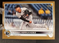 2022 Topps Series 1 - Gold Parallel #'d /2022 - Elieser Hernandez #9