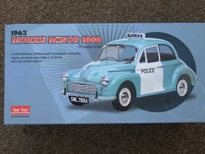 Sun Star 1963 Morris Minor 1000 Panda Car - 1/12 Scale Limited Edition BOXED - Picture 1 of 6