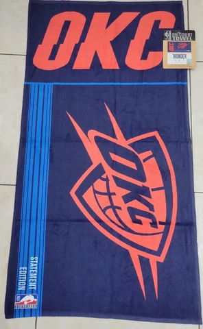 OKC Thunder BASEBALL   ON-Court Towel Cover