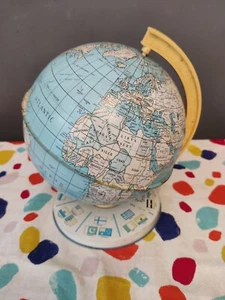 Vintage Chad Valley Tom Globe Toy Old Mid Century England 23cm - Picture 1 of 16