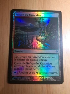 MTG - Kazandu Refuge (FOIL) - Zendikar - NM - French Edition - Picture 1 of 2