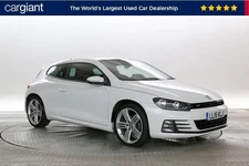 2015 (15 Reg) Volkswagen Scirocco 2.0 TDi 150 BlueMotion Tech R Line # White COU