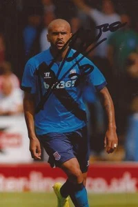 STOKE: DIONATAN TEIXEIRA SIGNED 6x4 ACTION PHOTO+COA - Picture 1 of 1