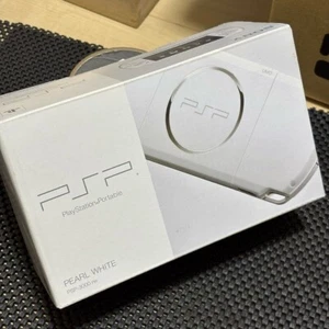 Sony PSP-3000 Pearl White Handheld Konsole Playstation unbenutzt & Game Pack JAPAN - Bild 1 von 8